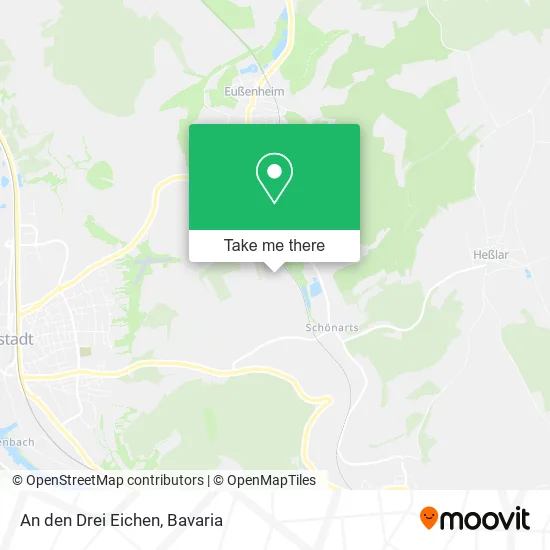 Карта An den Drei Eichen