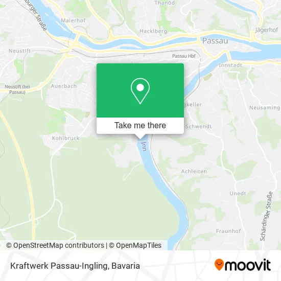 Карта Kraftwerk Passau-Ingling