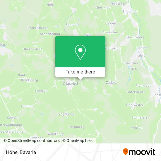 Карта Höhe