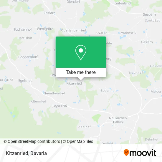 Карта Kitzenried