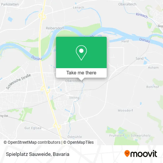 Карта Spielplatz Sauweide