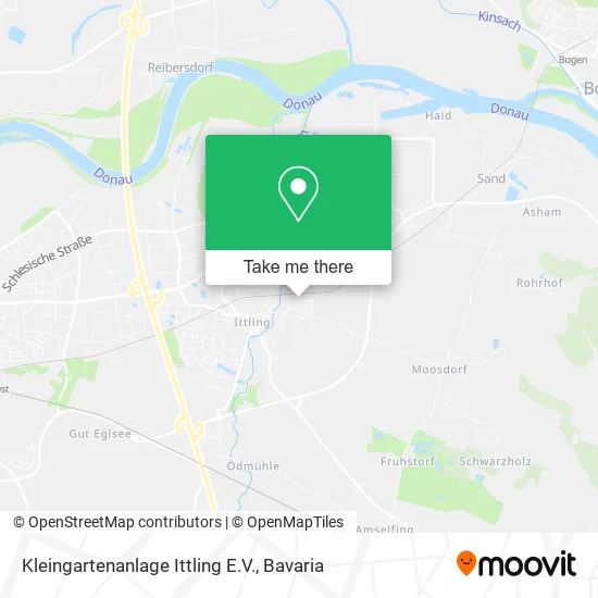 Карта Kleingartenanlage Ittling E.V.
