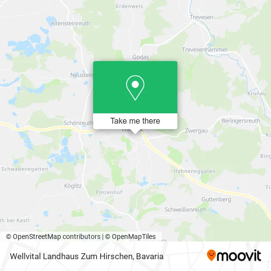 Карта Wellvital Landhaus Zum Hirschen