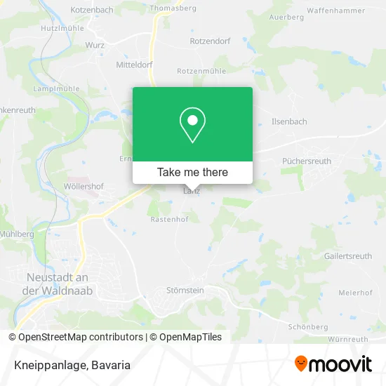 Карта Kneippanlage