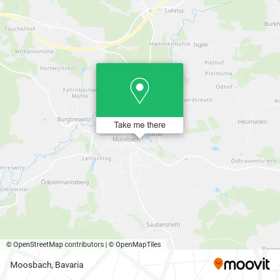 Карта Moosbach