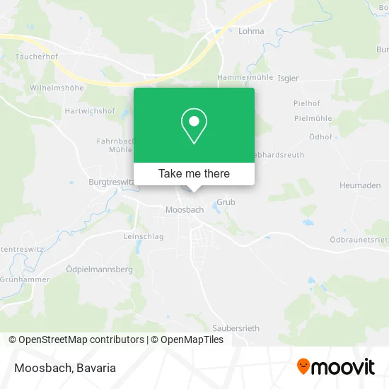 Карта Moosbach