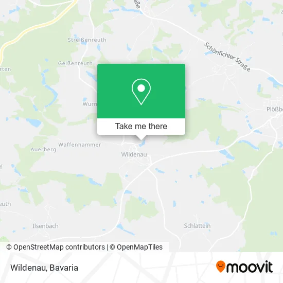 Карта Wildenau
