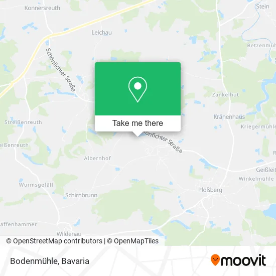 Карта Bodenmühle