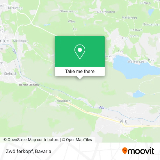 Карта Zwölferkopf