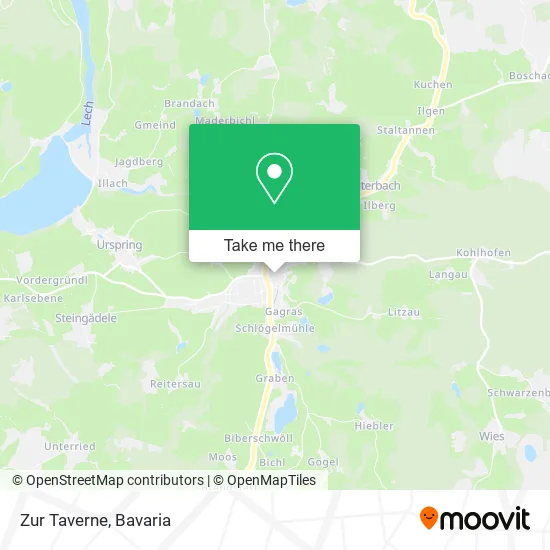 Карта Zur Taverne