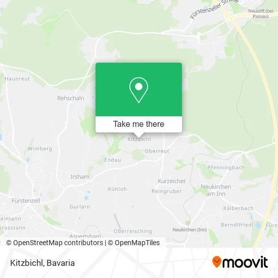 Карта Kitzbichl
