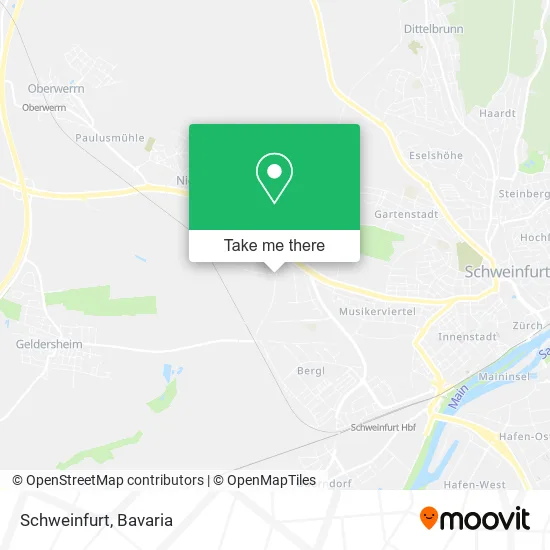 Карта Schweinfurt
