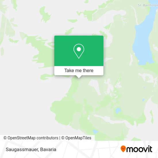 Карта Saugassmauer