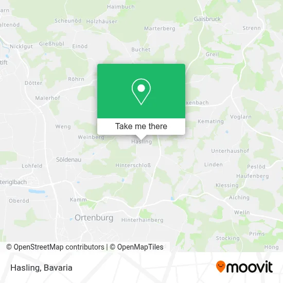 Hasling map