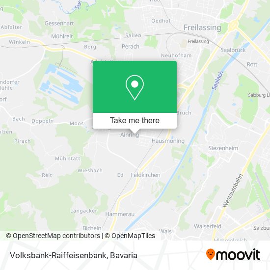 Volksbank-Raiffeisenbank map