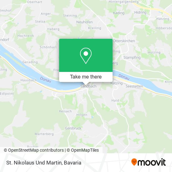 St. Nikolaus Und Martin map