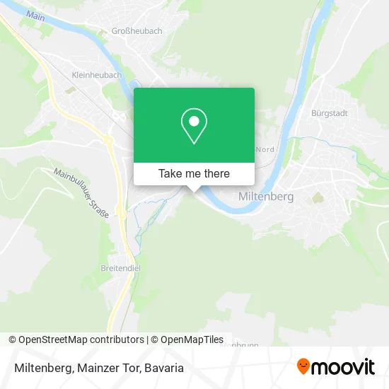 Карта Miltenberg, Mainzer Tor