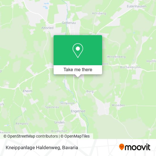 Kneippanlage Haldenweg map
