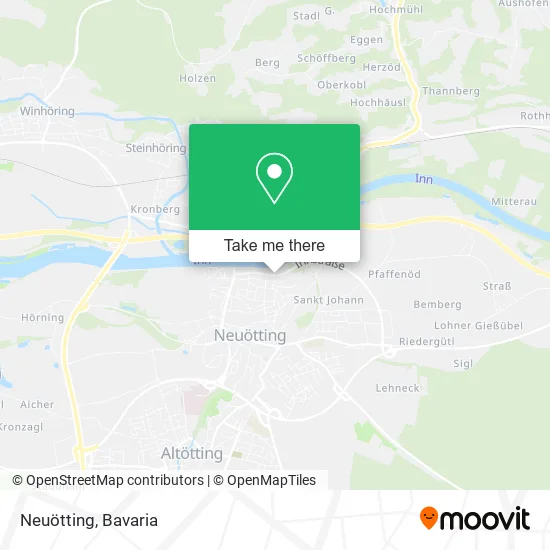 Карта Neuötting