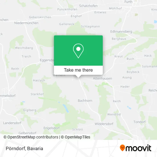 Карта Pörndorf