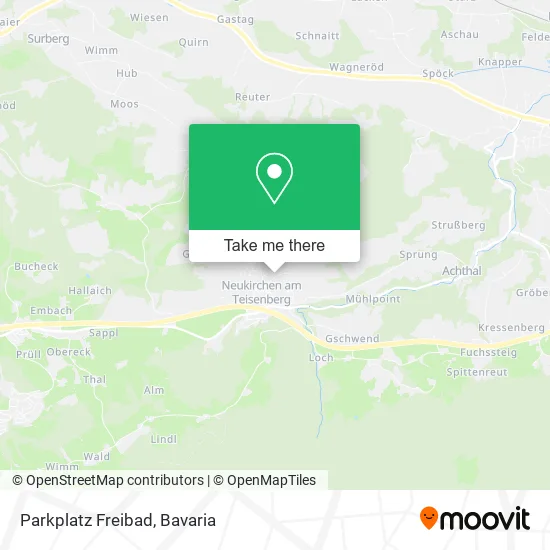 Карта Parkplatz Freibad