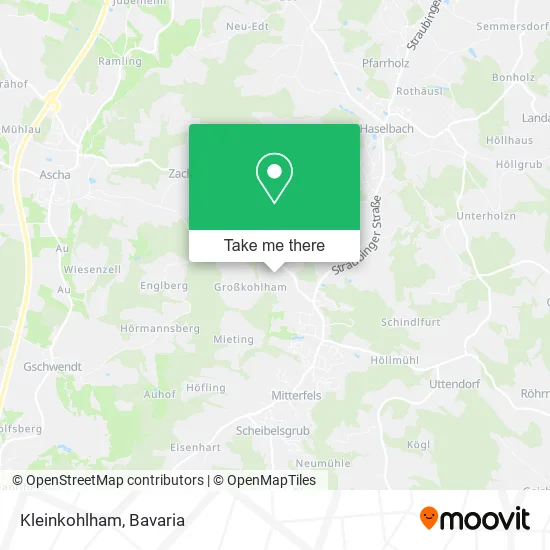 Карта Kleinkohlham