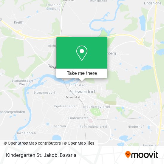 Kindergarten St. Jakob map