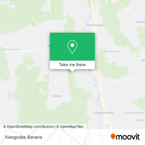 Карта Kiesgrube