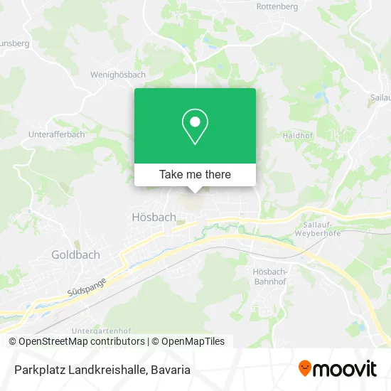 Карта Parkplatz Landkreishalle