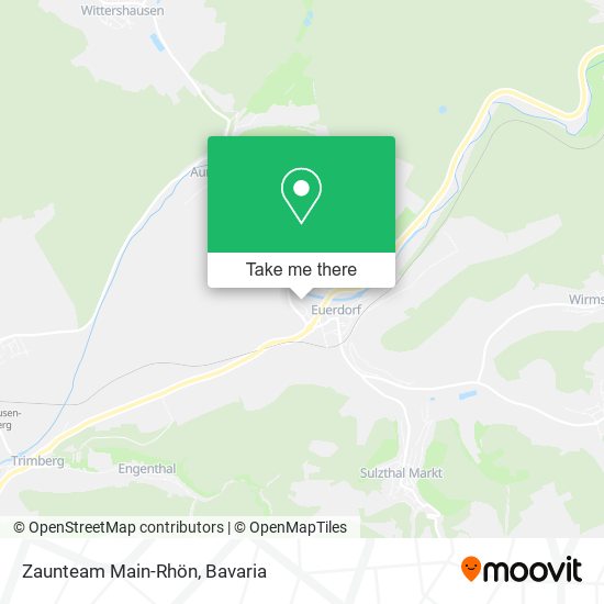Zaunteam Main-Rhön map