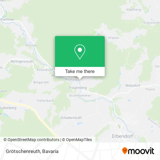 Карта Grötschenreuth
