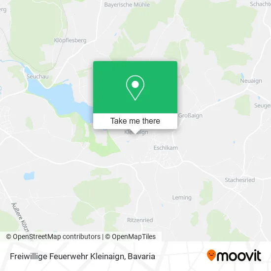 Карта Freiwillige Feuerwehr Kleinaign