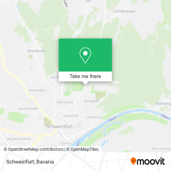 Карта Schweinfurt