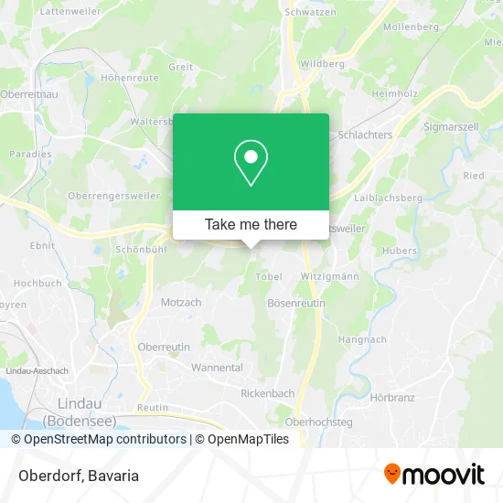 Карта Oberdorf