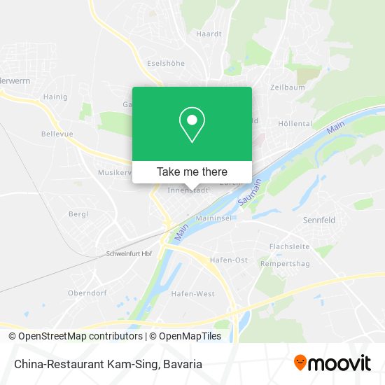 China-Restaurant Kam-Sing map