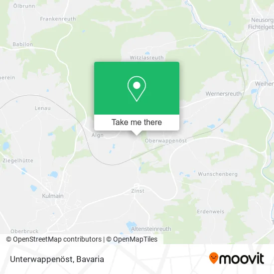 Карта Unterwappenöst