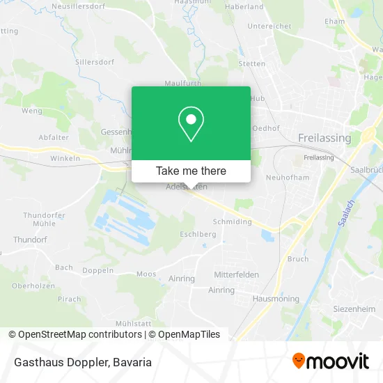 Карта Gasthaus Doppler