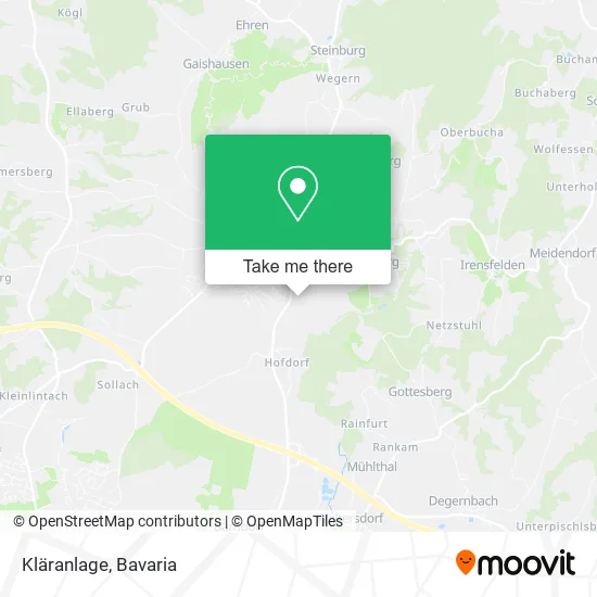 Карта Kläranlage