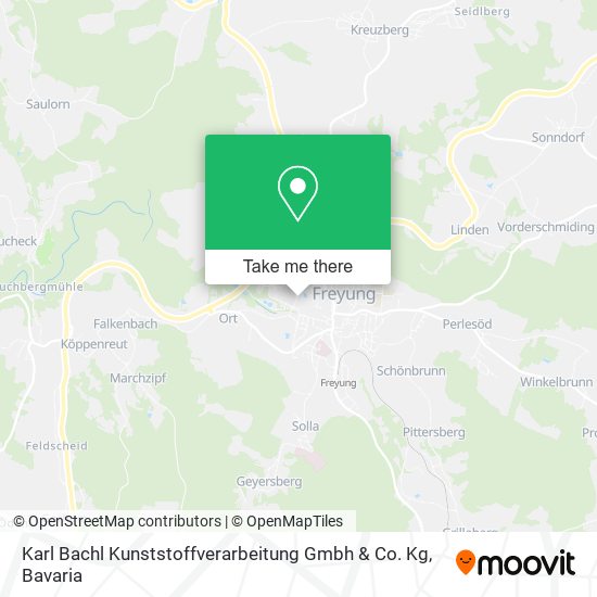 Карта Karl Bachl Kunststoffverarbeitung Gmbh & Co. Kg