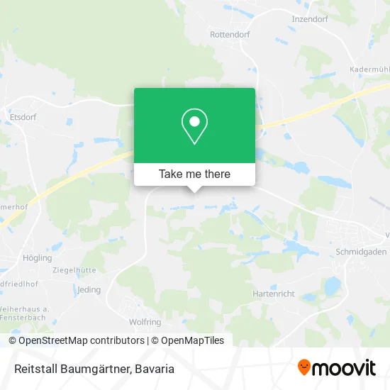 Карта Reitstall Baumgärtner