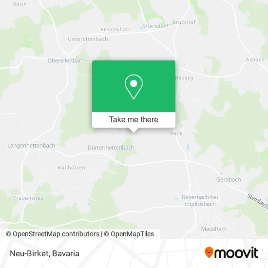 Карта Neu-Birket