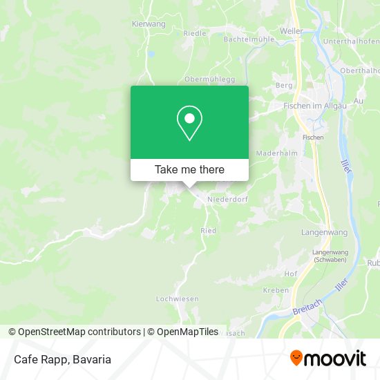 Cafe Rapp map