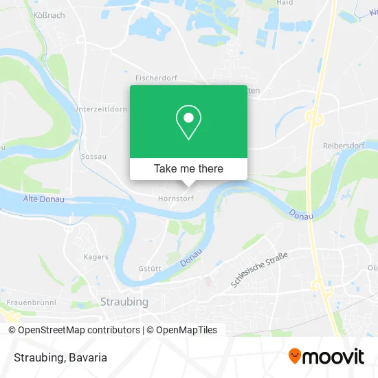 Карта Straubing