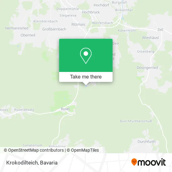 Карта Krokodilteich