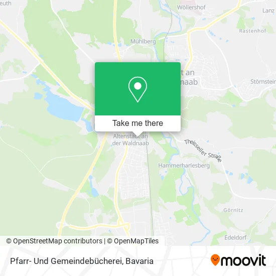 Pfarr- Und Gemeindebücherei map
