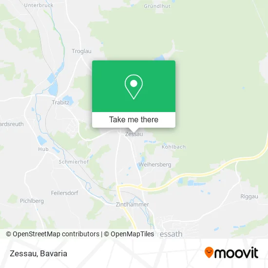 Карта Zessau