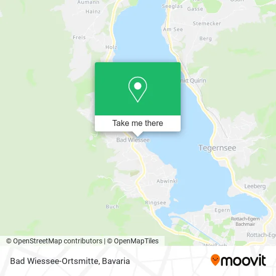 Карта Bad Wiessee-Ortsmitte