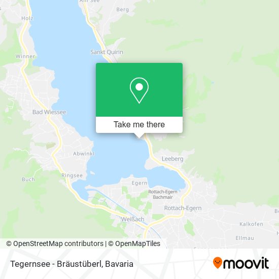 Tegernsee - Bräustüberl map