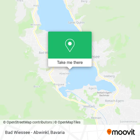 Карта Bad Wiessee - Abwinkl