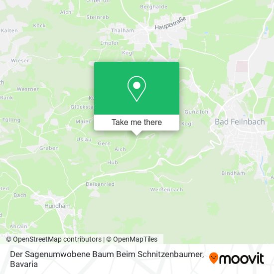 Der Sagenumwobene Baum Beim Schnitzenbaumer map